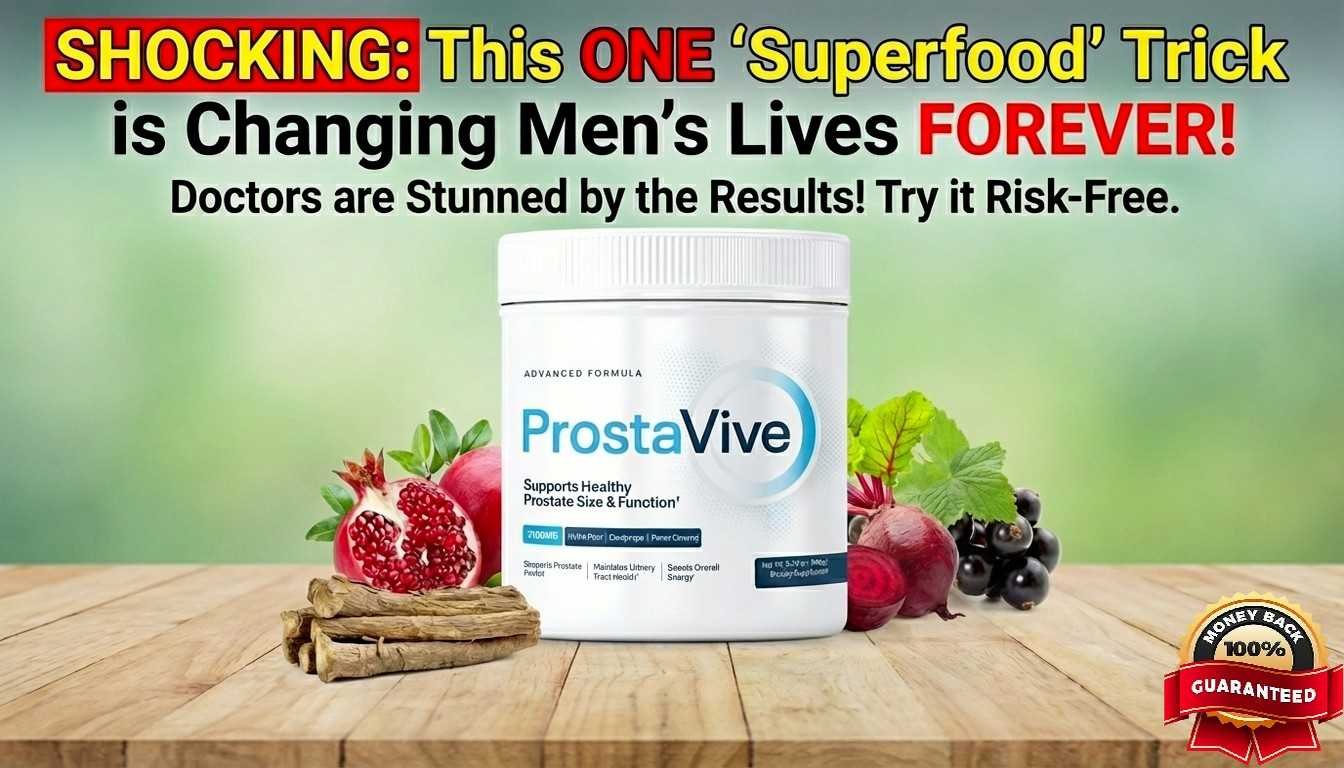 Prostate wellness lifestyle illustration