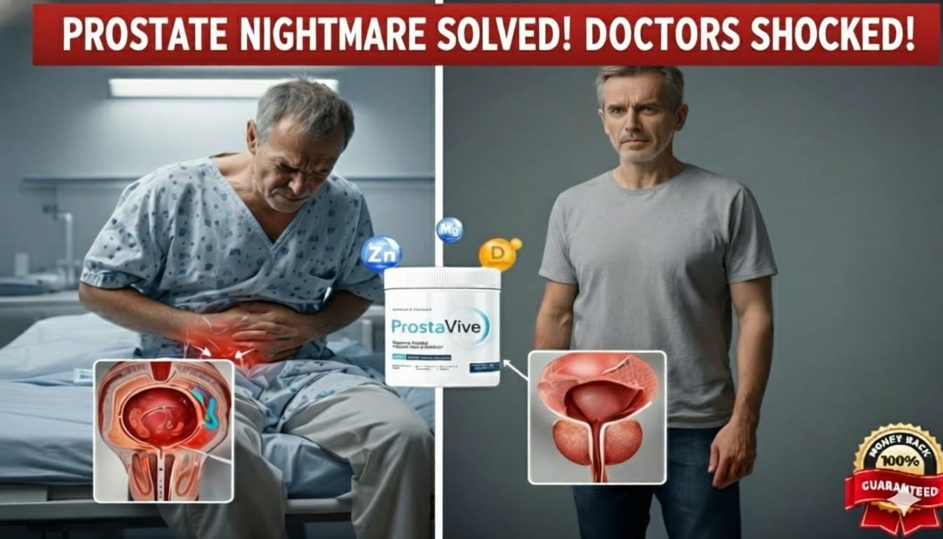 Prostate wellness lifestyle illustration