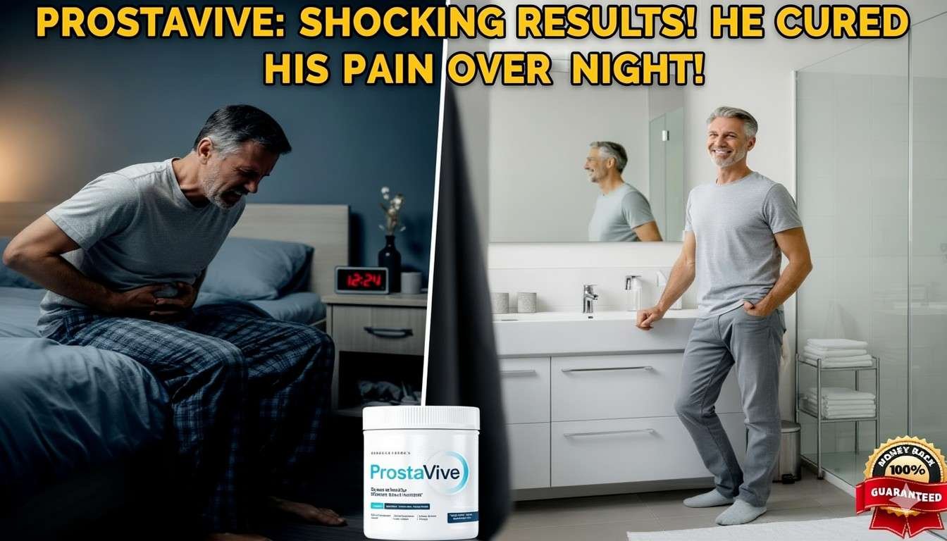 Prostate wellness lifestyle illustration